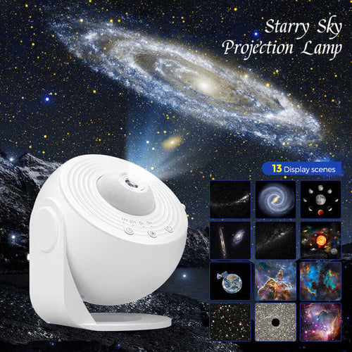 13 in 1 Planetarium Projector Starry Sky Galaxy Star Projector Night Light LED Lamp for Bedroom Room Decor Decorative Night Light